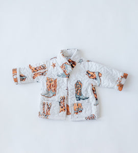 Pre Order: Ida Rust Boots Quilted Jacket