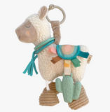 Itzy Activity Plush with Teether Toy- Llama