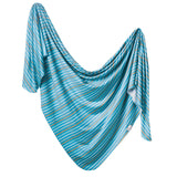 Copper Pearl Milo Knit Swaddle Blanket
