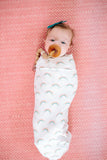 Copper Pearl Daydream Knit Swaddle Blanket